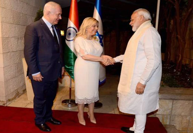 Benjamin Netanyahu and Narendra Modi