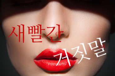 새빨간 거짓말(downright lie)